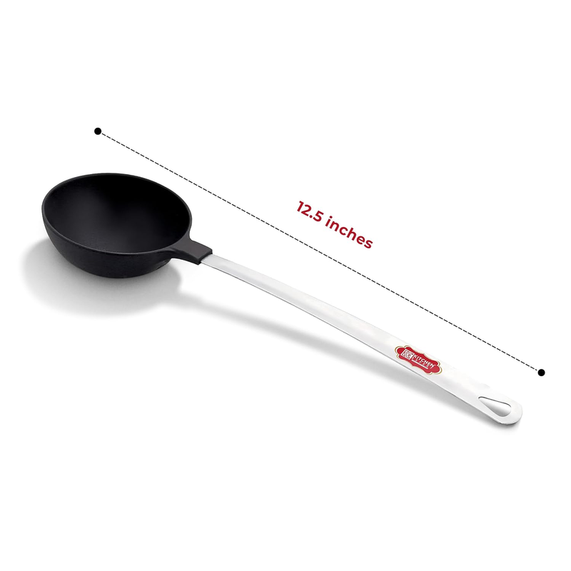  Kitchen Expert - Nylon Dal Spoon | Serving Spoon| Heat Resistant Non Stick Spoon  | Set of 1