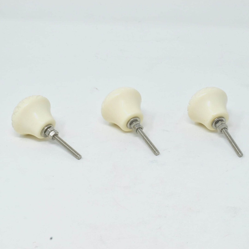 White Ceramic Cupboard Door Knobs Drawer Pull /Drawer Knobs/Round Kitchen Cabinet Handle or Dresser Knob(SET OF 10)